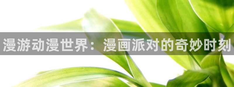 羞羞漫画在线大全：漫游动漫世界：漫画派对的奇妙时刻